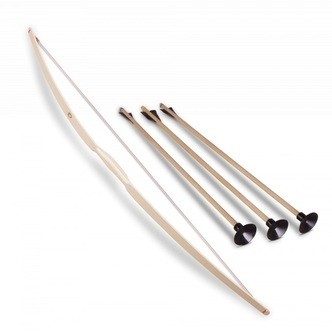 Træ bue ''Natur'' 116 cm med 3 pile