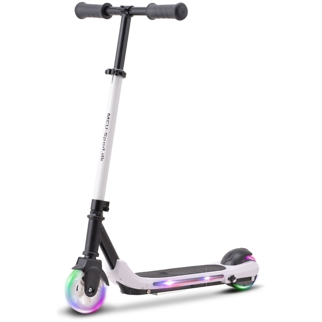 MCU-Sport EL Løbehjul LED 21.6V, Hvid