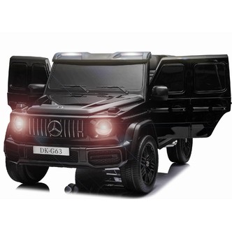 Mercedes-Benz G63 XXL elbil til 2 Børn 21,6V m/Gummihjul + 4x200W Motor