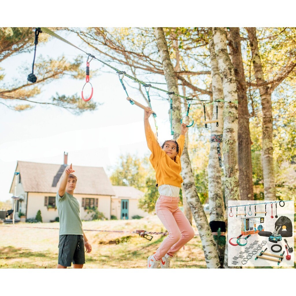 Adventure Sports Ninja Slackline XL startpakke, 11M