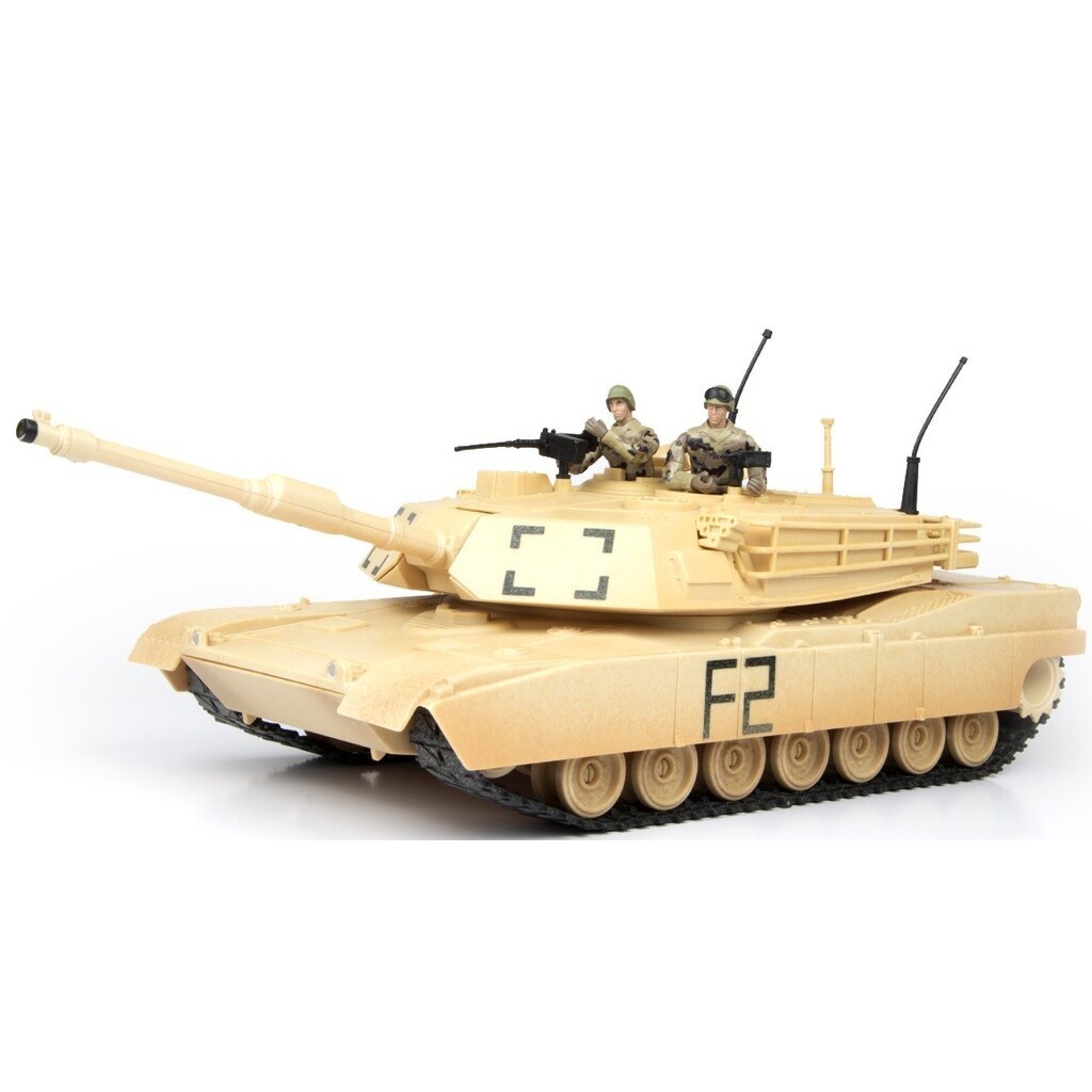 World Peacekeepers 1:18 Militær Tank inkl. 2 actionfigurer