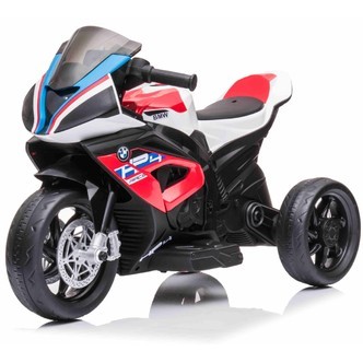 BMW  HP4 EL Motorcykel til børn 12V Lithium, Rød