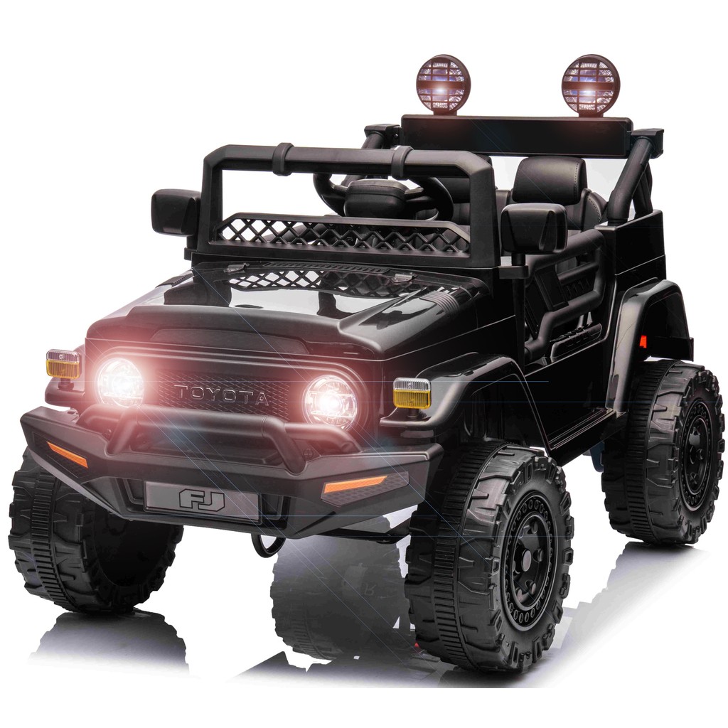 Toyota FJ Cruiser m/Lithium + Gummihjul + Lædersæde, Sort