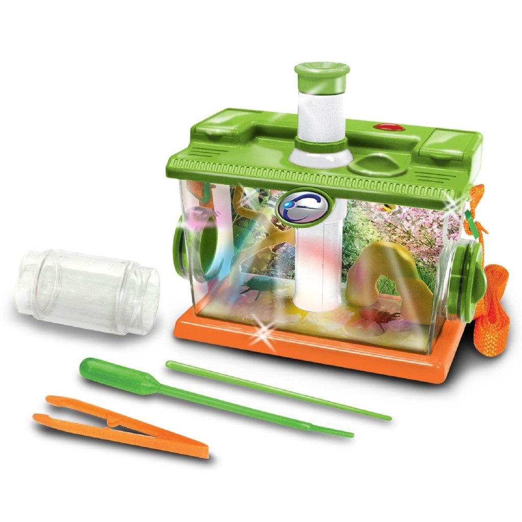 Eastcolight Moderne Insekt hotel / Insekthus til børn med LED Lys