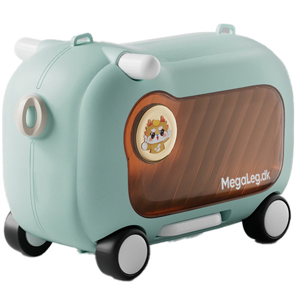 3-i-1 Kuffert til børn  Ride-on, Håndbagage & Opbevaring, Blå