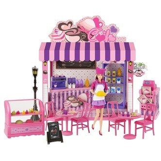 Kari Michell Min drømme cafe dukkehus