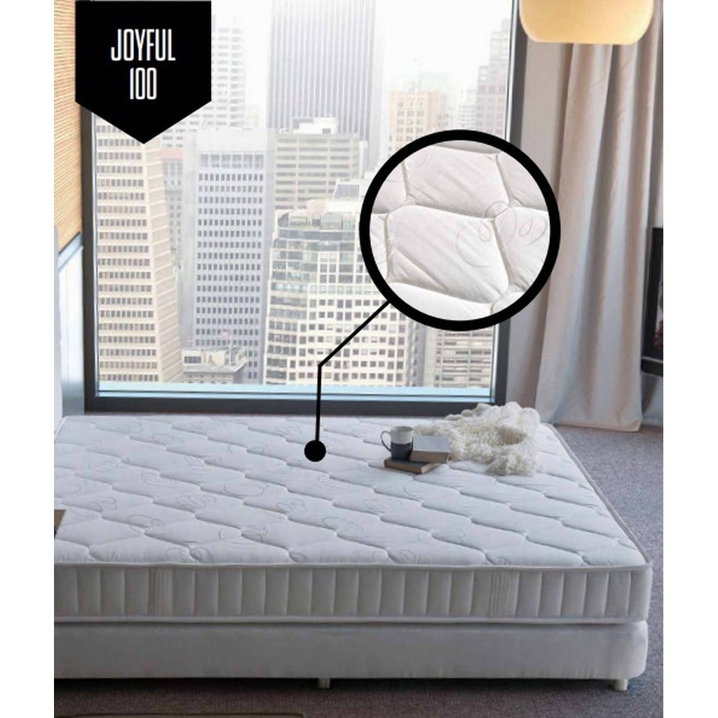 Madras 190 x 90 x 21 cm ''Joyfull 100'' Deluxe Spring