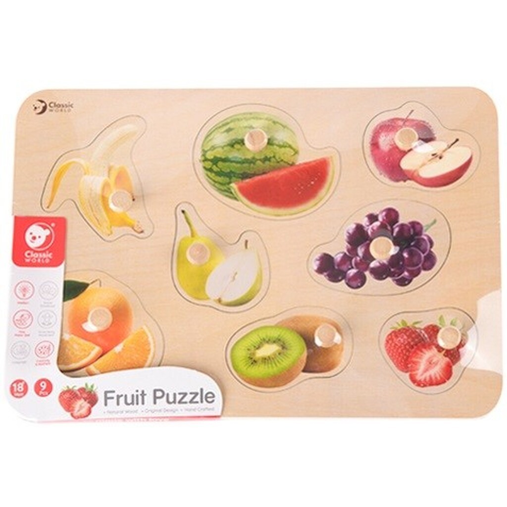 Classic World Frugt Træ Puslespil (18+ mdr)