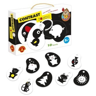 Alexander Contrast Boards Babylegetøj (fra 3 mdr)