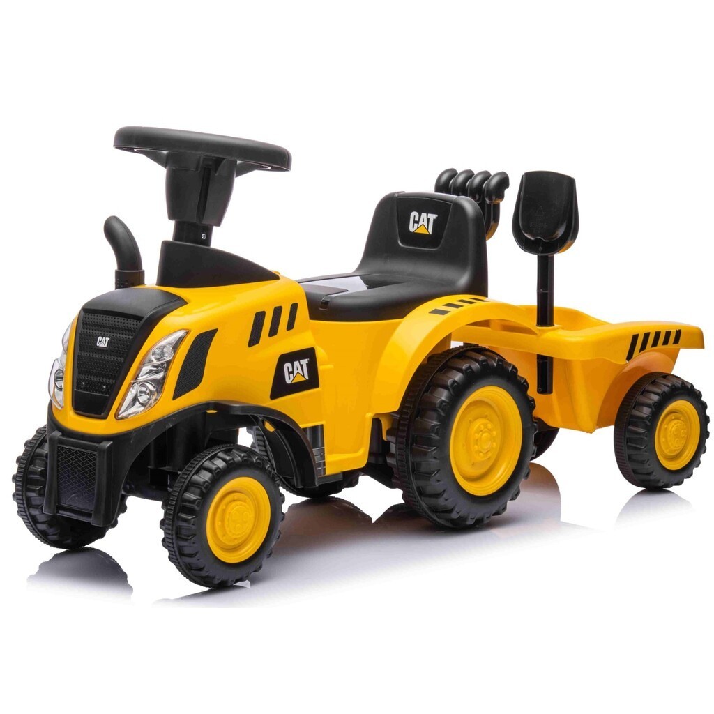 CAT Caterpillar Gå-Traktor med Trailer og værktøj