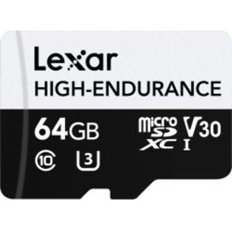 Lexar microSDXC High-Endurance UHS-I/U3/10 R100/W35 (V30) 64GB