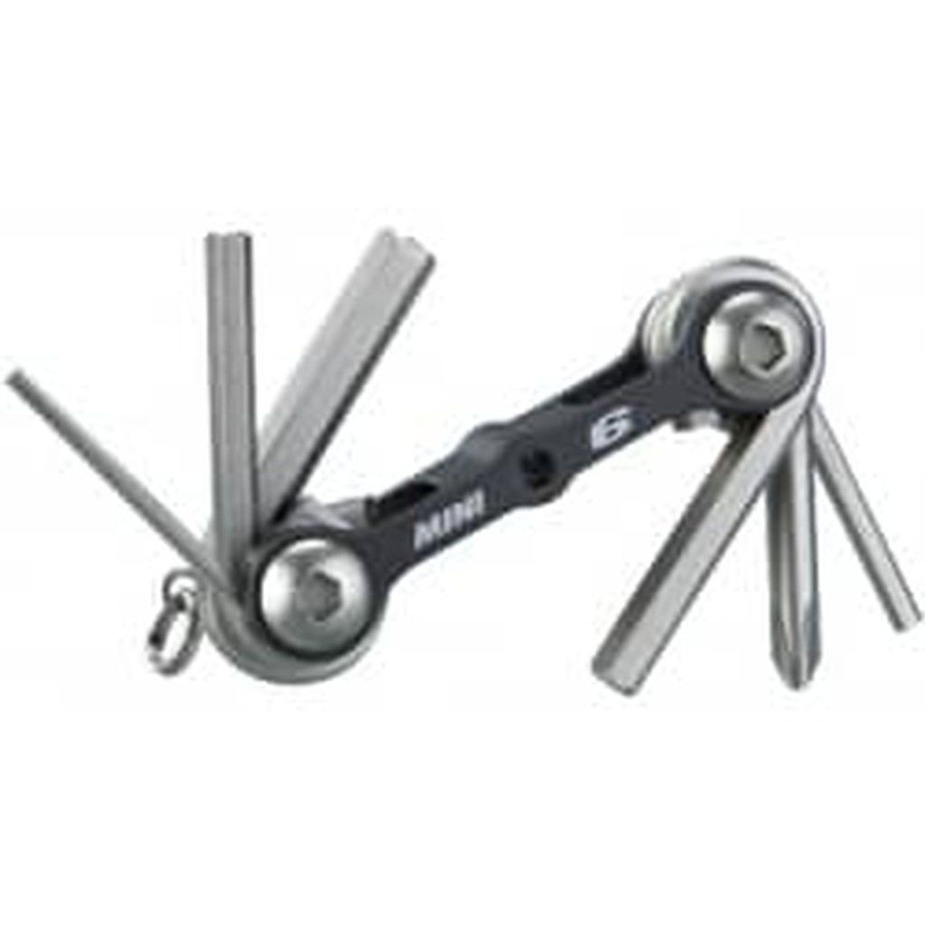 Værktøj Multifunktion Mini 6, Lang Version - Multitool