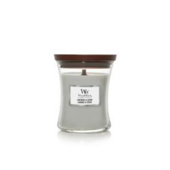 WoodWick Medium - Lavender & Cedar - Duftlys
