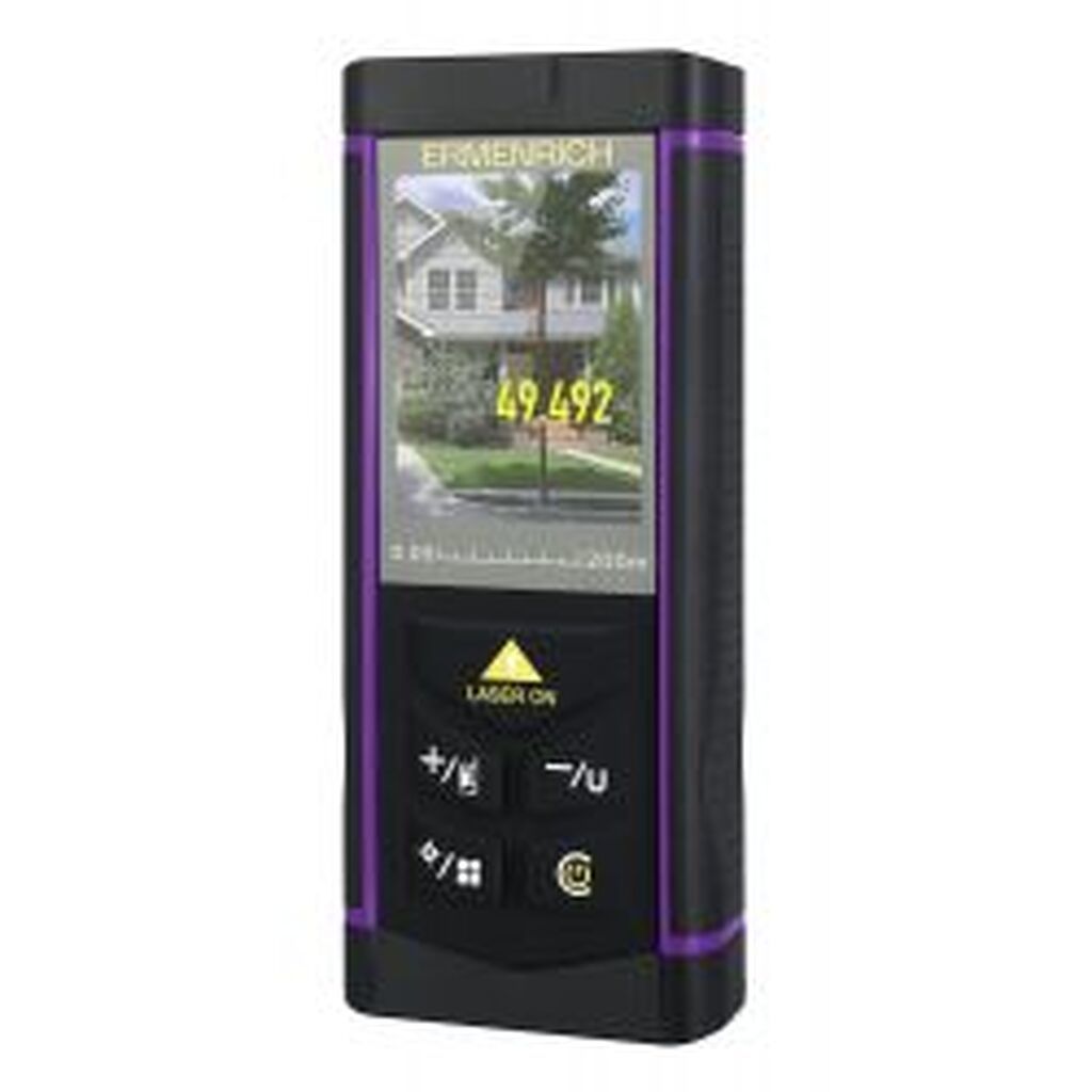 Ermenrich Pro Lr200 Laser Meter, With Camera - Afstandsmåler