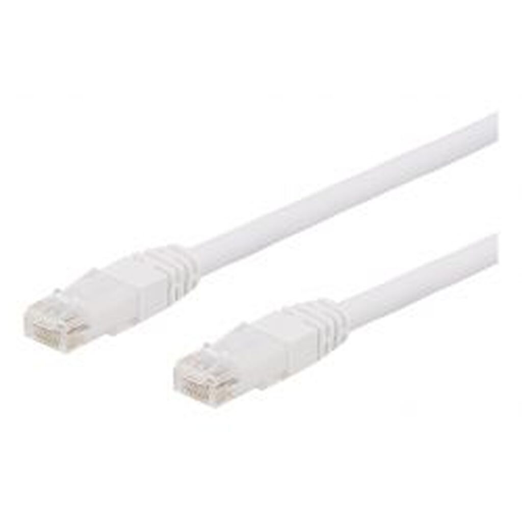 Deltaco U/utp Cat6a Patch Cable, 10m, 500mhz, Lszh, White