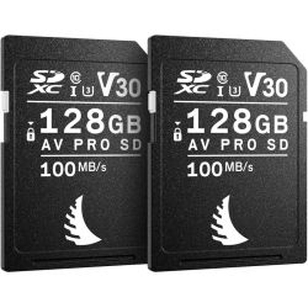 Angelbird SD Match Pack for Fujifilm AV PRO V30 128 GB | 2 PACK