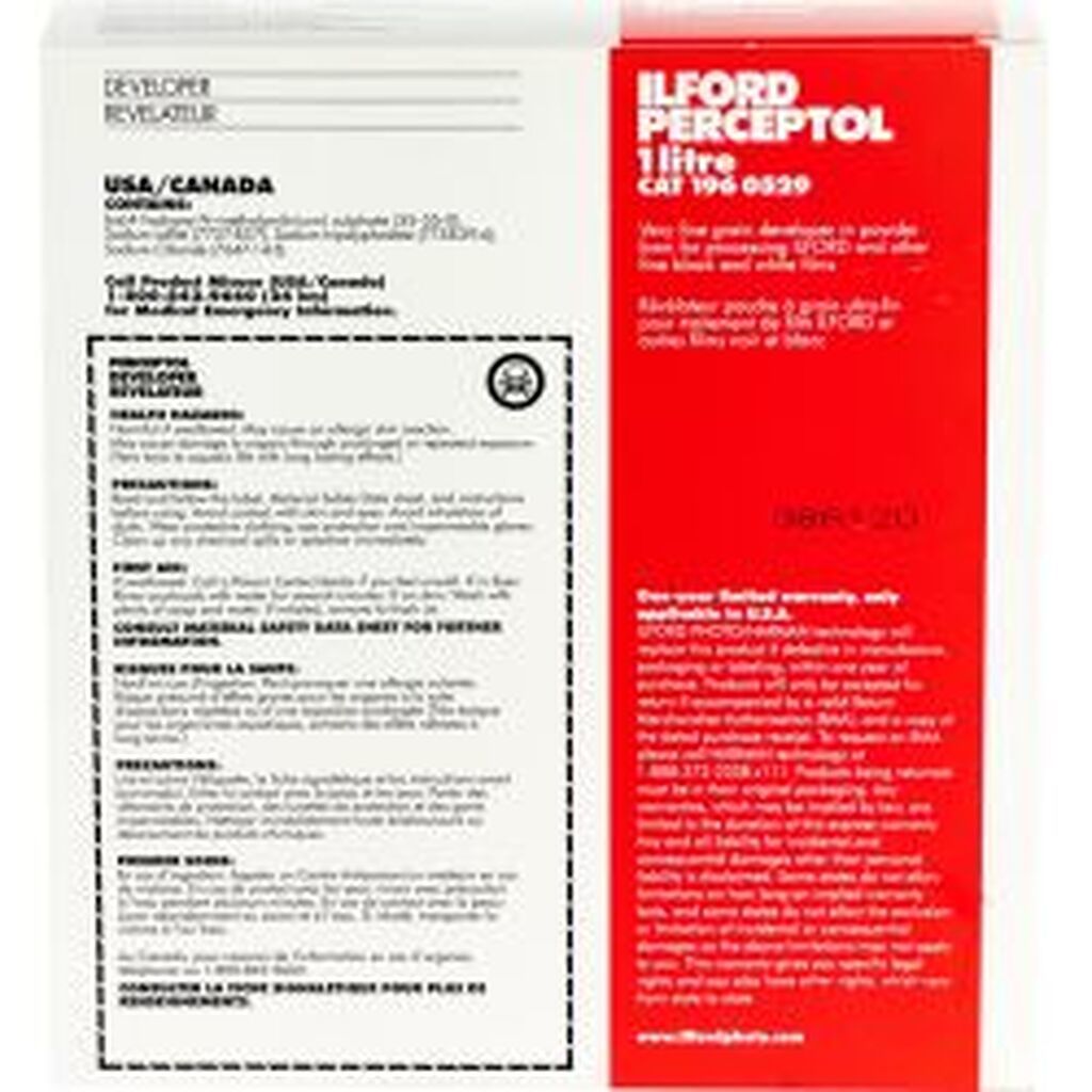 Ilford Photo Fremkalder Perceptol 1l