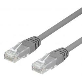 Deltaco U/utp Cat6 Patch Cable 10m 250mhz Deltacertified Lszh Grey