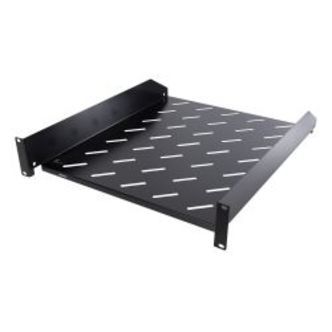 Deltaco 19 fixed Shelf, 2u, 550mm Deep, For 600 / 800x800 Cabinets