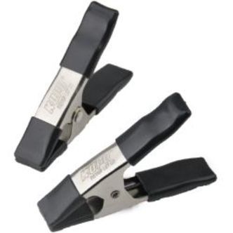 Kupo KCP-354-BK 4in Steel Spring A Clamp - Black (Set of 2)