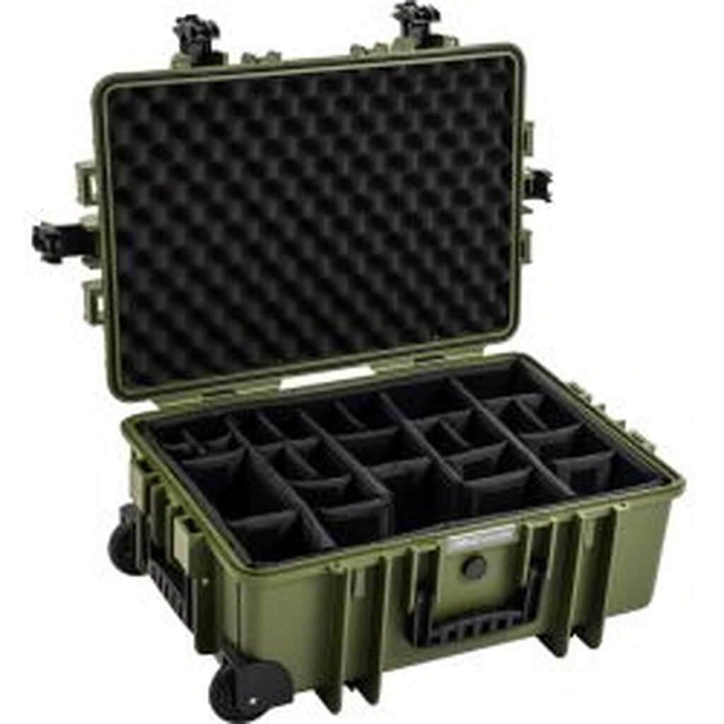 B&W Outdoor Cases BW Outdoor Cases Type 6700 / Bronze green (divider system)