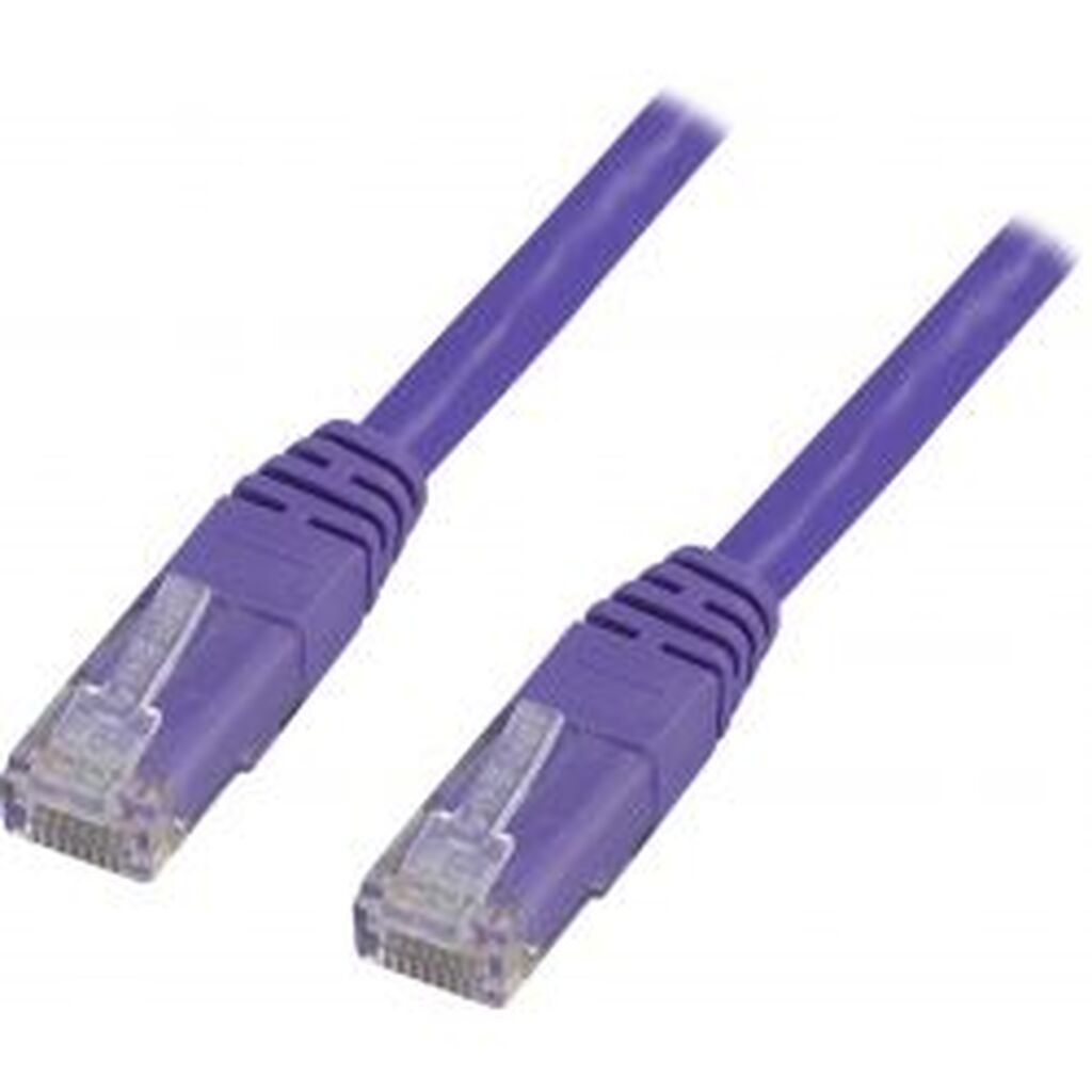 Deltaco U/utp Cat6 Patch Cable 10m, Purple