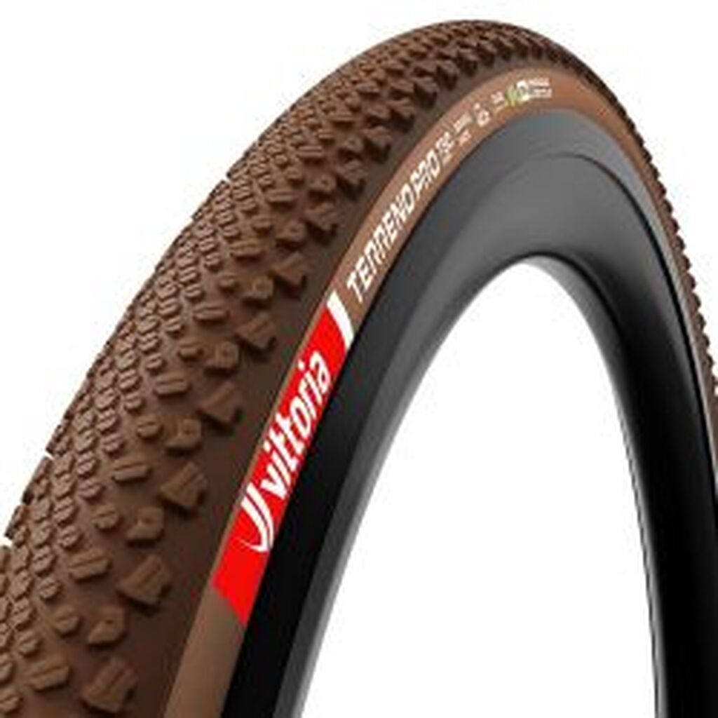 Vittoria Dæk Gravel Terrenoprot50 Brun 35-622/700x35c Tlr Eco - Cykeldæk