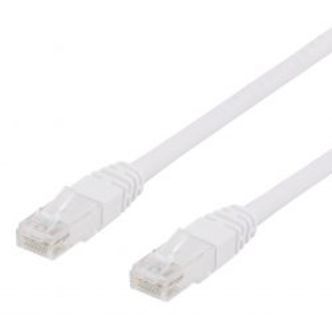 Deltaco U/utp Cat6 Patch Cable 10m, White