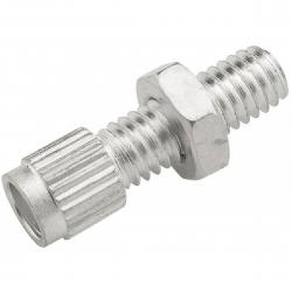 Justeringsskrue M6 Alu 25stk - Cykelreservedele