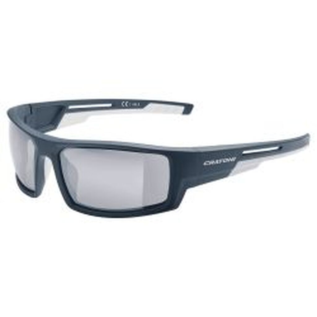 Cratoni Raw - Darkblue matt | smoke w/ silver mir - Str. UNI - Solbriller