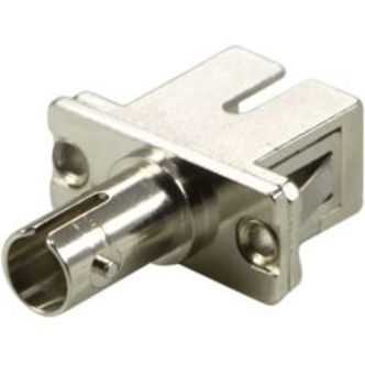 Deltaco Fiber Coupler Snap-in, 1xsc-st, Mutlimode, Simplex, Metal