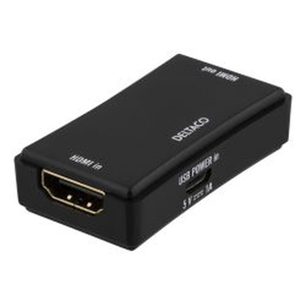 Deltaco Hdmi Repeater Extends The Lenght Of Hdmi Cable Up To 50m