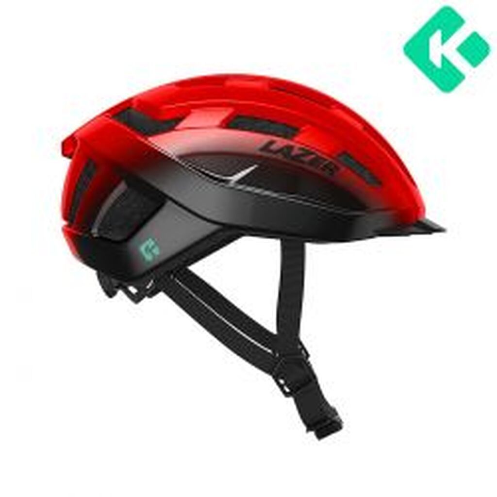Lazer hjelm Codax KinetiCore Red Black Uni +net +BN Tag - Cykelhjelm