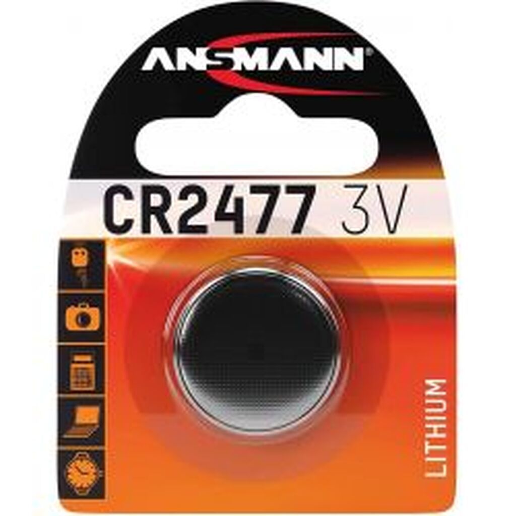 Ansmann Lithium Coin Cell Cr2477 / 3 V