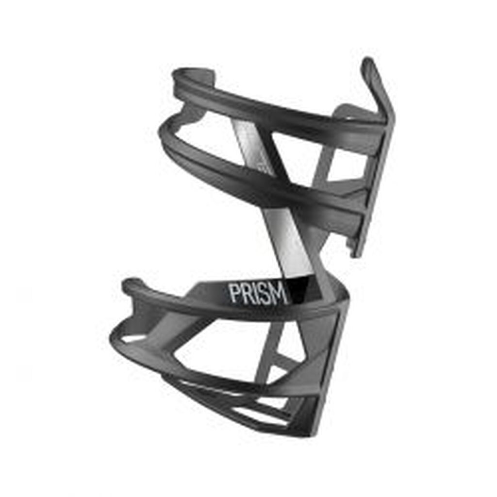 Elite Flaskeholder Prism venst carbon mat, sort grafik - Flaskeholder