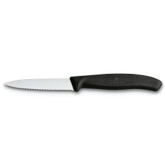 Victorinox Pring Knife, 8 Cm, Wavy, Black - Kniv