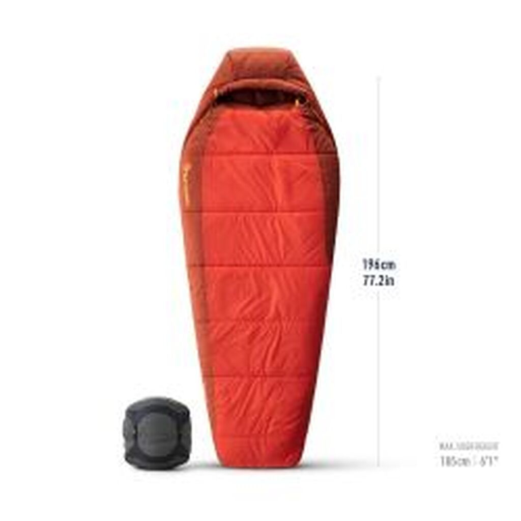Sea To Summit Hamelin Women's Synthetic Sleeping Bag -1c - Long Spicy Orange - Sovepose