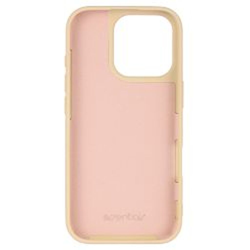 Essentials Iphone 16 Pro Silicone Mag Back Cover, Recycled, Sand Titan