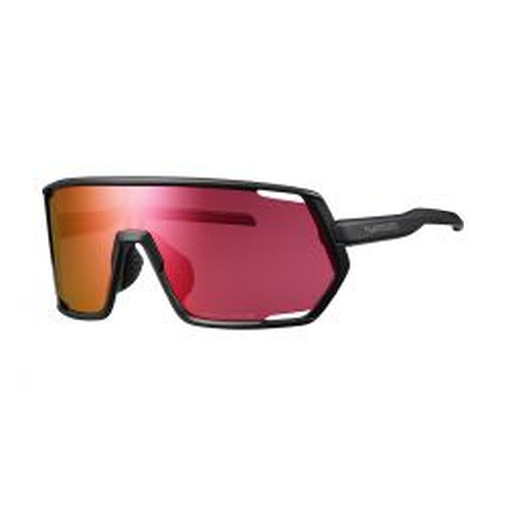 Shimano Eyewear TCNM2 Matte Black, Ridescape RD - Solbriller