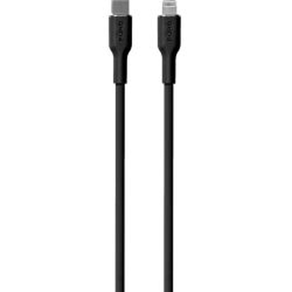 Puro Icon Soft Cable Usb-c To Lightning, 1.5m, Black