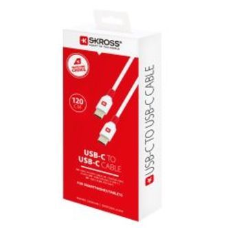 Skross Usb-c - Usb-c Cable 120 Cm Fast Charging