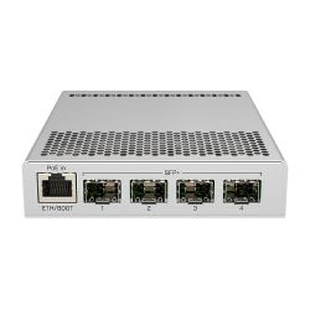 Mikrotik Crs305-1g-4s+in 4 Port Sfp+ Switch 10 Gbps Redundant Dc