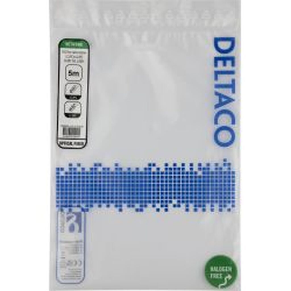 Deltaco Os2 Fiber Cable, Lc - Lc, Simplex, Upc/apc, 5,0m