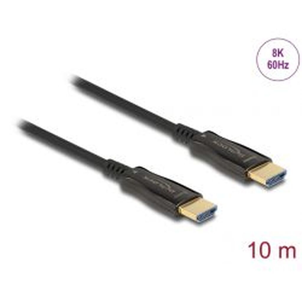 Delock Active Optical Cable Hdmi 8k 60 Hz 10 M