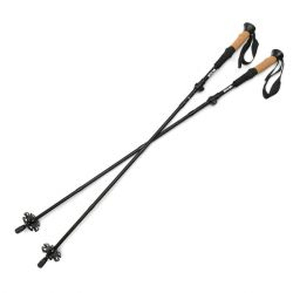 Silva Trekking Poles Aluminum Z-fold Grey - Vandrestave