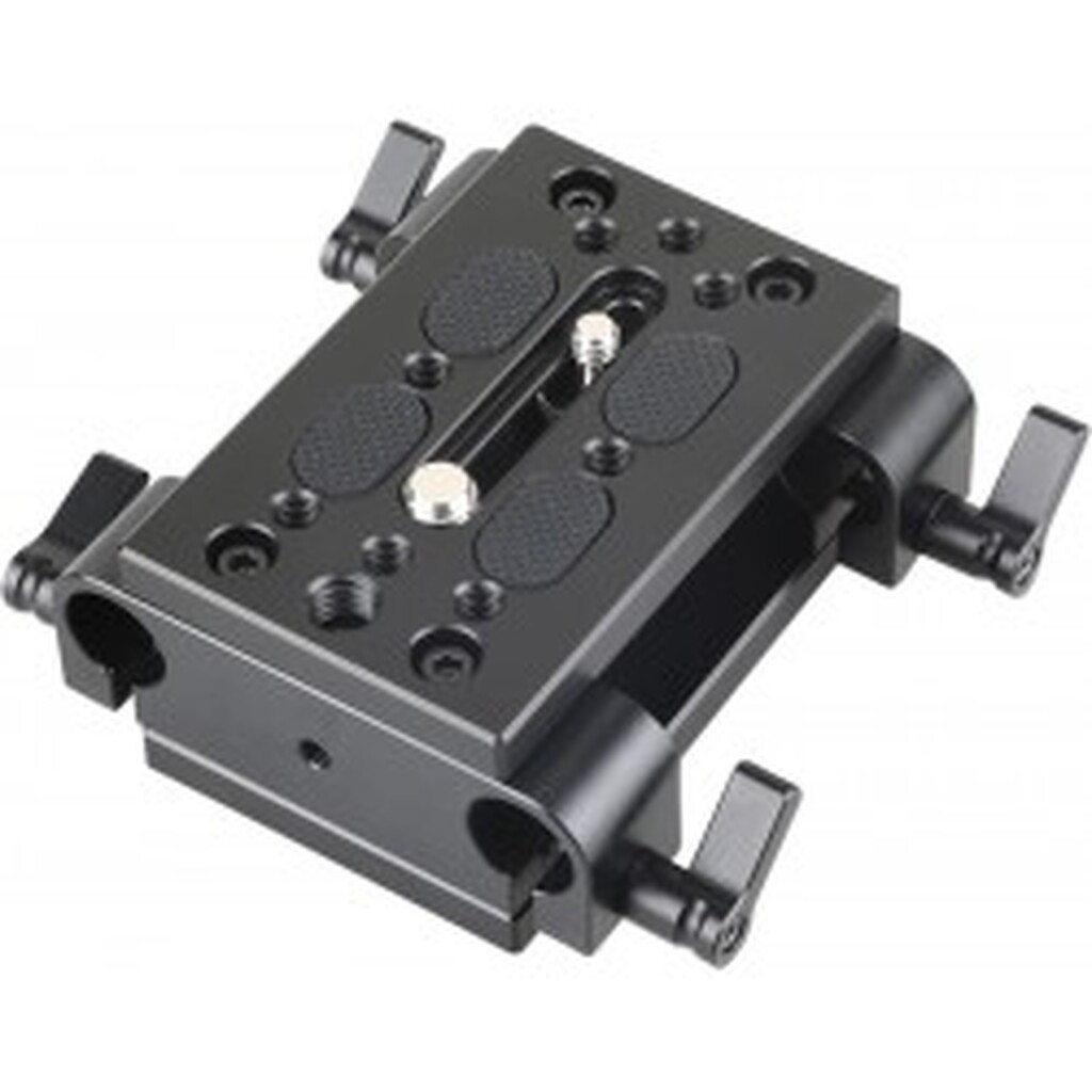 SmallRig 1798 Baseplate w/Dual 15mm Rod Clamp - Support rigs & cages