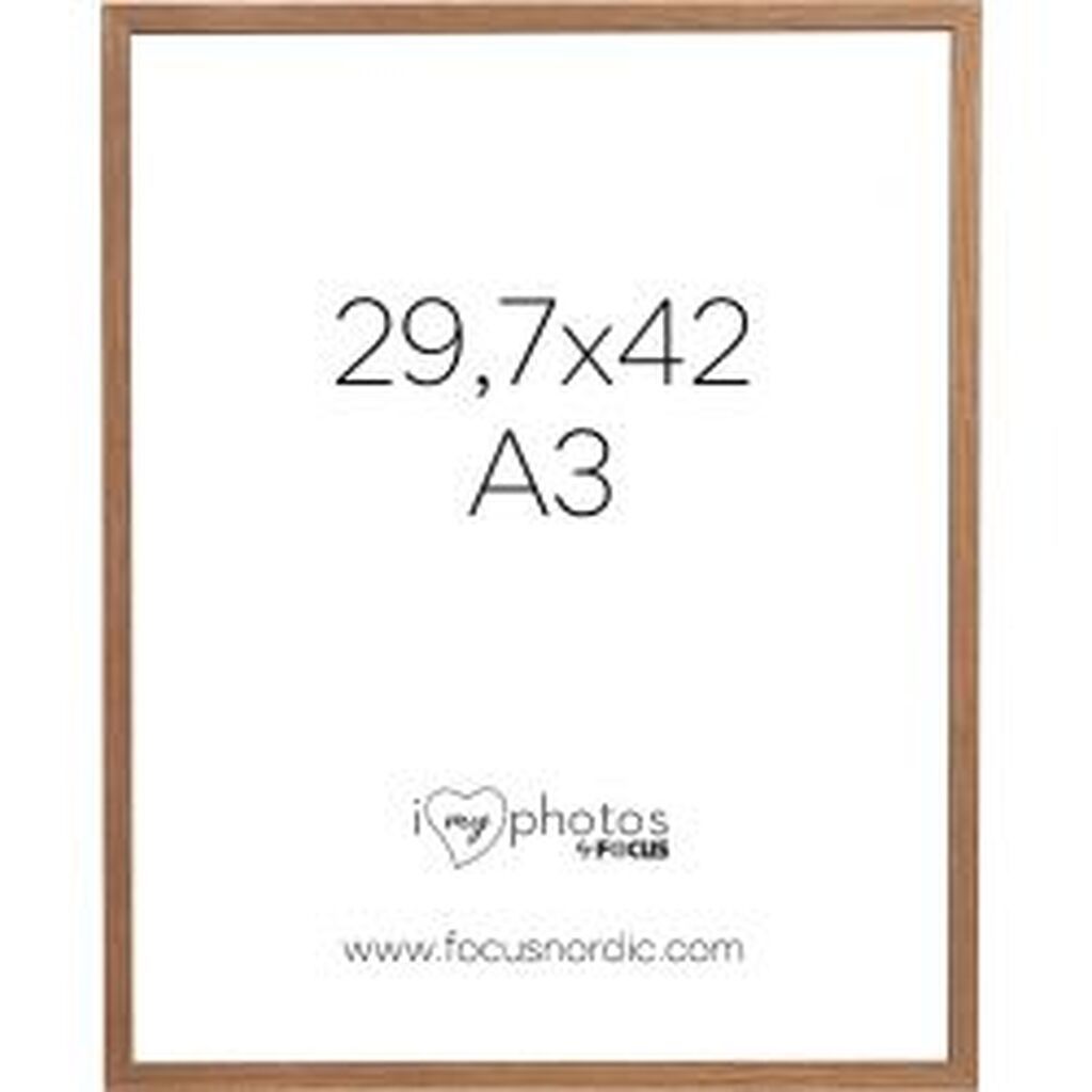 Focus Soul Oak veneer 29,7X42 (A3) - Ramme