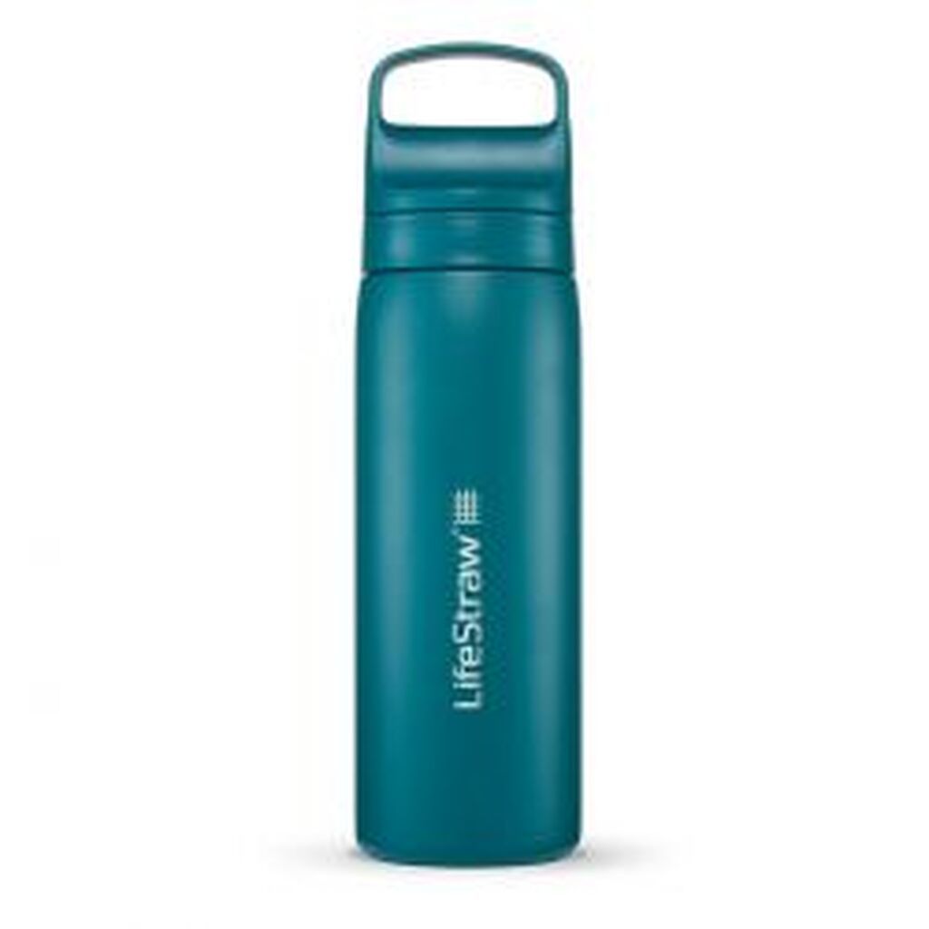 LifeStraw Go Series Stainless Steel Wate - Laguna Teal - Str. .5L - Drikkeflaske