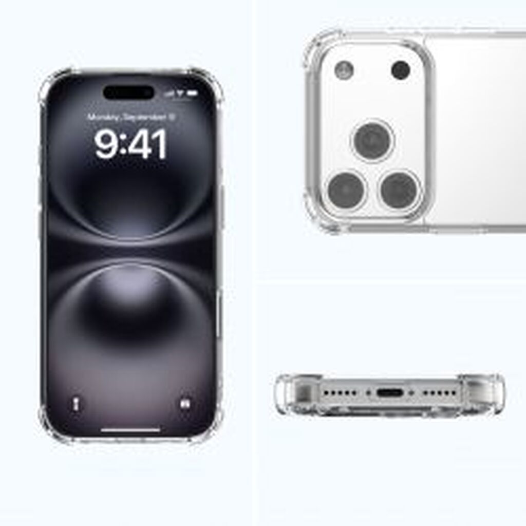 4smarts Iphone 17 Pro Hybrid Case Ibiza, Magsafe Compatible, Transp.