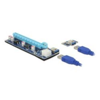Delock Riser Card Pci Express X1 &gt; X16 With 60 Cm Usb Cable